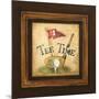 Golf Tee Time-Gregory Gorham-Mounted Art Print