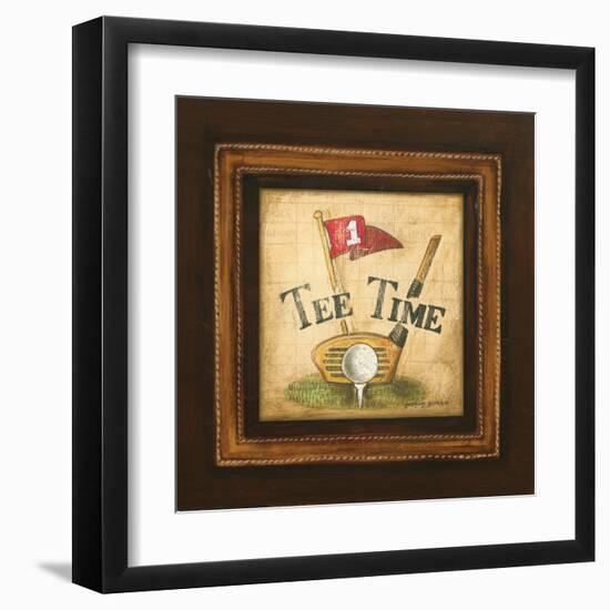 Golf Tee Time-Gregory Gorham-Framed Art Print