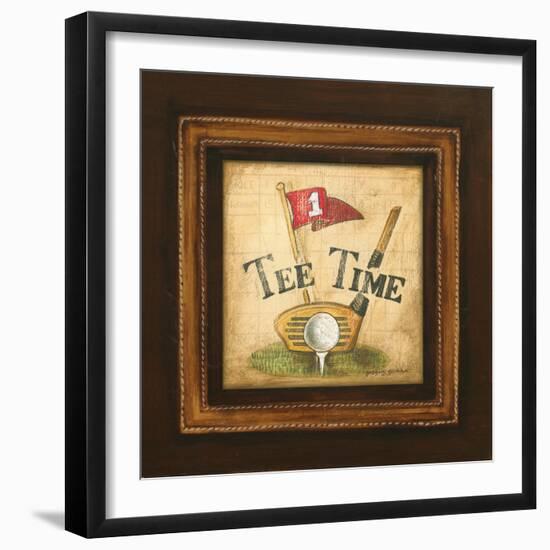 Golf Tee Time-Gregory Gorham-Framed Premium Giclee Print