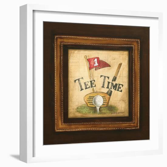 Golf Tee Time-Gregory Gorham-Framed Art Print