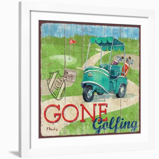 Golf Time IV-Paul Brent-Framed Art Print