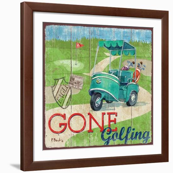 Golf Time IV-Paul Brent-Framed Art Print