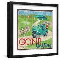 Golf Time IV-Paul Brent-Framed Art Print