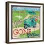 Golf Time IV-Paul Brent-Framed Art Print