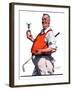 "Golf Trophy,"June 6, 1925-George Brehm-Framed Giclee Print