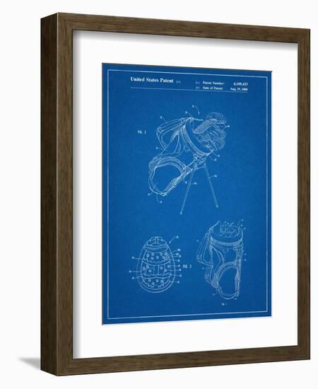 Golf Walking Bag Patent Golf Patent-null-Framed Art Print