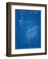 Golf Walking Bag Patent Golf Patent-null-Framed Art Print