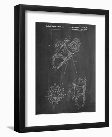 Golf Walking Bag Patent-null-Framed Art Print