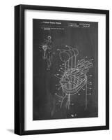 Golf Walking Bag Patent-null-Framed Art Print