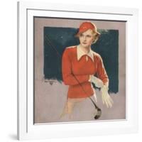 Golf Womens, USA, 1930-null-Framed Giclee Print