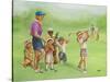 Golf-Dianne Dengel-Stretched Canvas