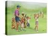 Golf-Dianne Dengel-Stretched Canvas