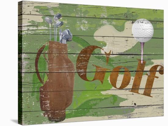 Golf-Karen Williams-Stretched Canvas