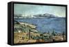 Golfe de Marseille vu de l'Estaque-Paul Cézanne-Framed Stretched Canvas