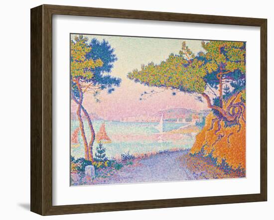 Golfe Juan, 1896-Paul Signac-Framed Giclee Print