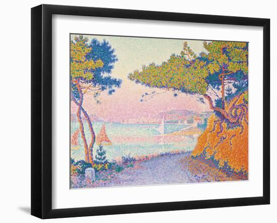 Golfe Juan, 1896-Paul Signac-Framed Giclee Print