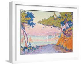 Golfe Juan, 1896-Paul Signac-Framed Giclee Print