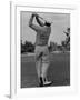 Golfer Ben Hogan, Demonstrating His Golf Drive-J^ R^ Eyerman-Framed Premium Photographic Print