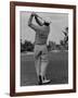 Golfer Ben Hogan, Demonstrating His Golf Drive-J^ R^ Eyerman-Framed Premium Photographic Print