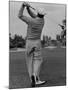 Golfer Ben Hogan, Demonstrating His Golf Drive-J^ R^ Eyerman-Mounted Premium Photographic Print