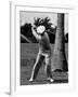 Golfer Ben Hogan, Demonstrating His Golf Drive-J^ R^ Eyerman-Framed Premium Photographic Print