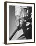 Golfer Ben Hogan Demonstrating Strong Grip for Woods and Irons-Martha Holmes-Framed Premium Photographic Print