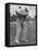 Golfer Ben Hogan, Dropping His Club at Top of Backswing-J^ R^ Eyerman-Framed Stretched Canvas