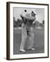 Golfer Ben Hogan, Dropping His Club at Top of Backswing-J^ R^ Eyerman-Framed Premium Photographic Print