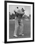 Golfer Ben Hogan, Dropping His Club at Top of Backswing-J^ R^ Eyerman-Framed Premium Photographic Print