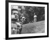 Golfer Ben Hogan During Us Open Tournament-null-Framed Premium Photographic Print