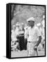 Golfer Ben Hogan Playing in US Open Tournament on Cherry Hills Course. Denver, Colorado June 1960-Ralph Crane-Framed Stretched Canvas