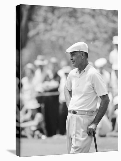 Golfer Ben Hogan Playing in US Open Tournament on Cherry Hills Course. Denver, Colorado June 1960-Ralph Crane-Stretched Canvas