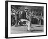 Golfer Ben Hogan, Resting on Portable Folding Seat During Los Angeles Open Golf Tournament-Peter Stackpole-Framed Premium Photographic Print