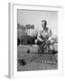 Golfer Ben Hogan with Golf Clubs-Martha Holmes-Framed Premium Photographic Print