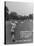 Golfer Byron Nelson Making His Second Shot on 15th Hole-null-Stretched Canvas