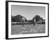 Golfer Byron Nelson Putting for a Birdie on 17th Green-null-Framed Photographic Print