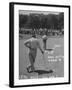 Golfer Byron Nelson Putting on the 15th Green-null-Framed Photographic Print