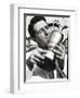 Golfer Gary Player Celebrates Winning the Open Golf Championship by Kissing Trophy-null-Framed Photographic Print