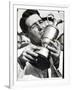 Golfer Gary Player Celebrates Winning the Open Golf Championship by Kissing Trophy-null-Framed Photographic Print