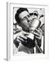 Golfer Gary Player Celebrates Winning the Open Golf Championship by Kissing Trophy-null-Framed Photographic Print