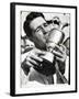 Golfer Gary Player Celebrates Winning the Open Golf Championship by Kissing Trophy-null-Framed Photographic Print