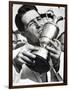 Golfer Gary Player Celebrates Winning the Open Golf Championship by Kissing Trophy-null-Framed Photographic Print