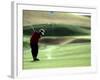 Golfer in Action-null-Framed Photographic Print