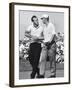 Golfer Jack Nicklaus and Arnold Palmer During National Open Tournament-John Dominis-Framed Premium Photographic Print