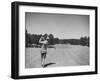 Golfer Jimmy Hines in Action During a Tournament-null-Framed Photographic Print