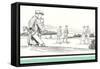 Golfer Lighting Cigarette-null-Framed Stretched Canvas