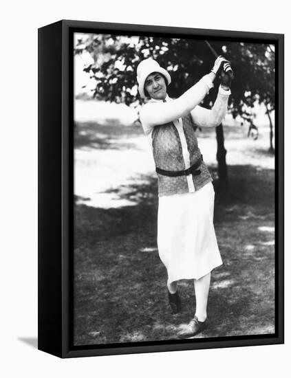 Golfer Opal Hill Won the Trans-Mississippi Women's Golf Championship 3 Times-null-Framed Stretched Canvas