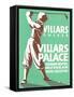Golfer, Villars Hotel-null-Framed Stretched Canvas