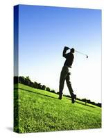 Golfer-null-Stretched Canvas