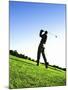 Golfer-null-Mounted Photographic Print